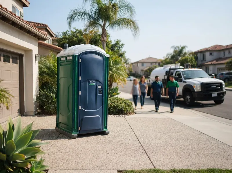 Deluxe Flushing Restroom Units in San Diego, CA
